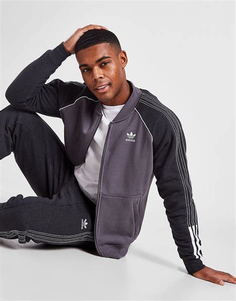 adidas originals sst fleece track top